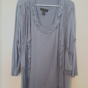 Cable & Gauge (2 piece) XL Perwinkle Very Pretty